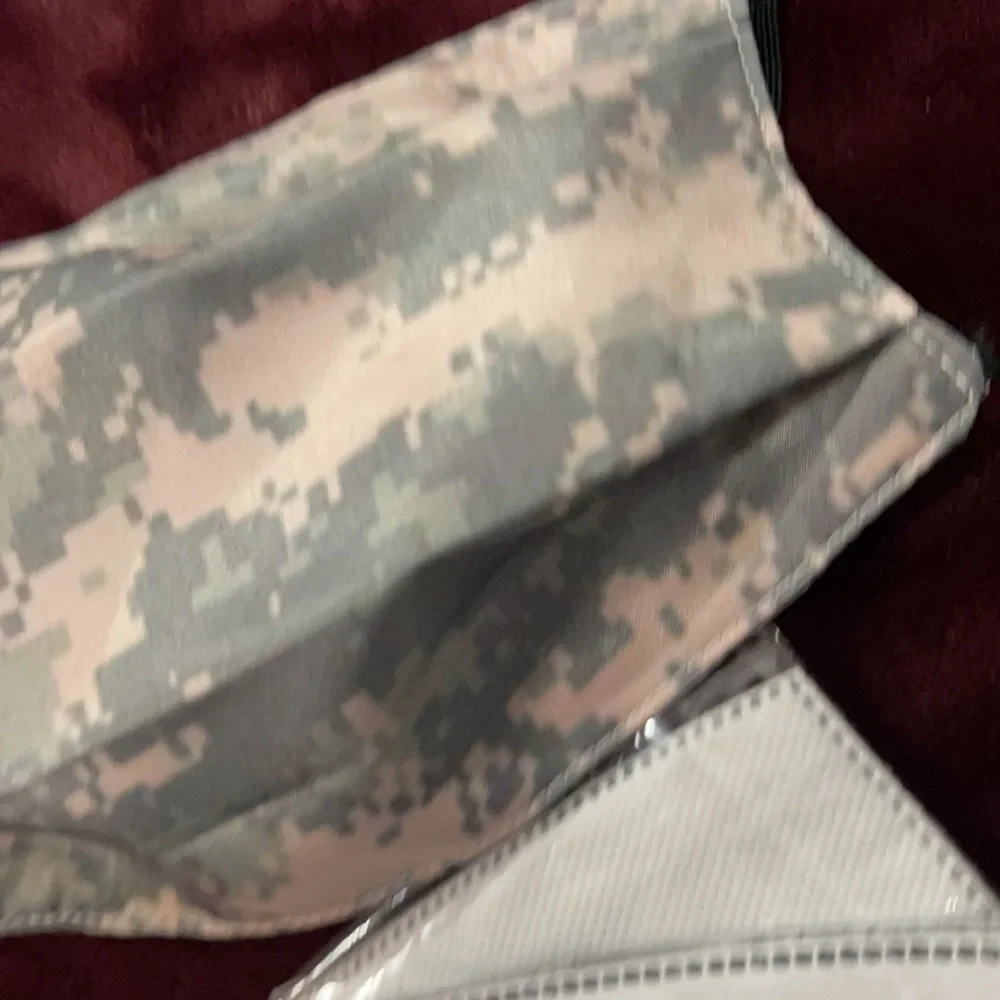 6/$20 New digital camo face mask